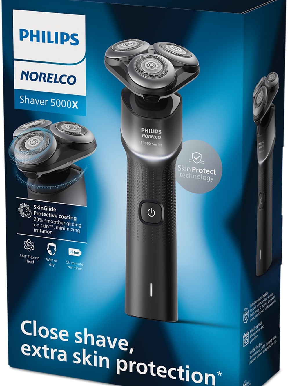 Phillips Norelco 5000X Black Electric Shaver